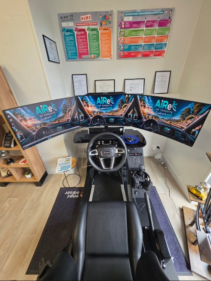 Auto-école et simulateur de conduite à Cambrai